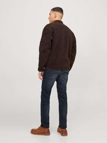 JACK & JONES Slimfit Jeansy 'JJGLENN FOX' w kolorze niebieski