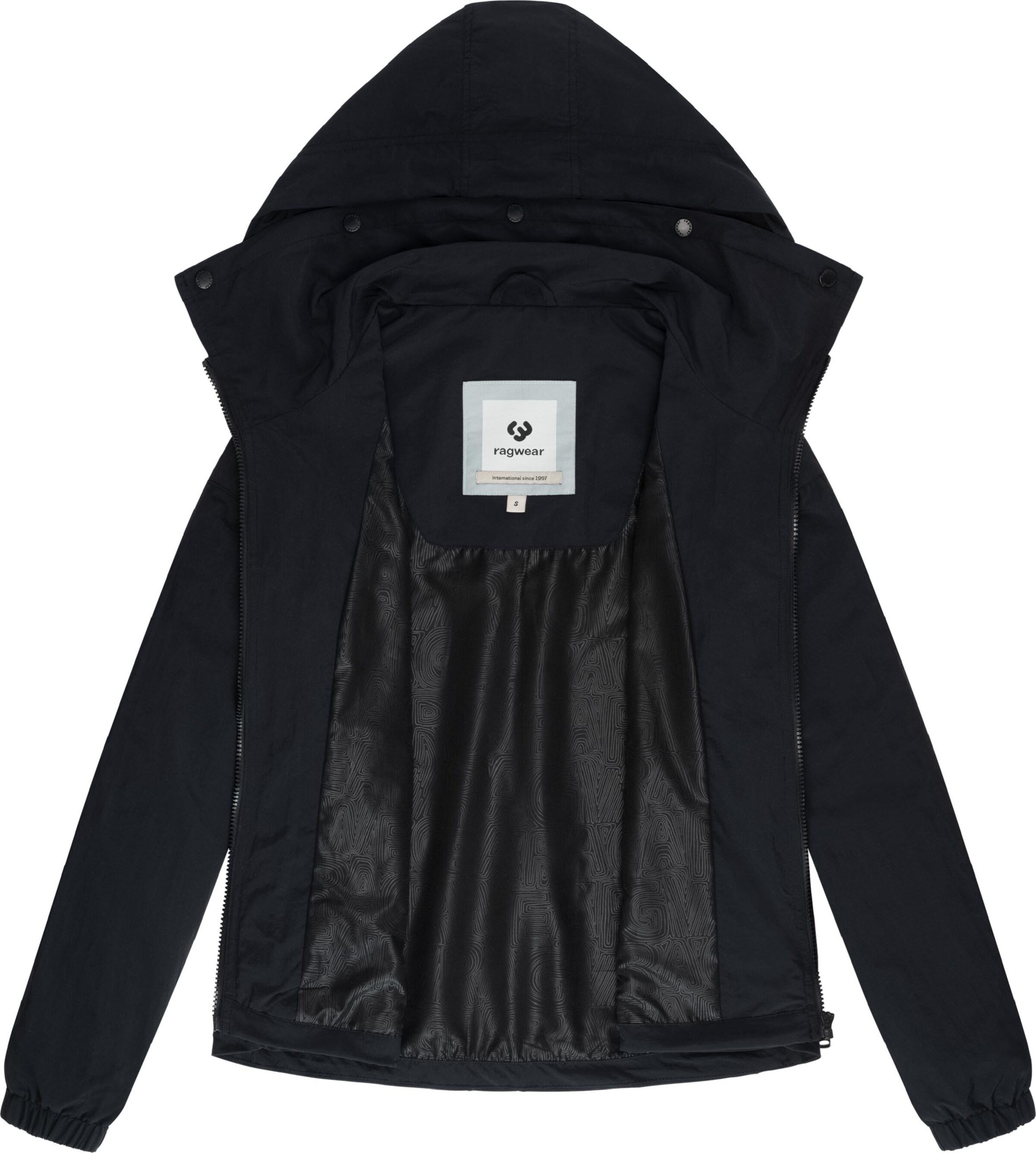 Ragwear Демисезонная куртка 'Cerys' в Черный