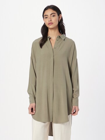 Camicia da donna 'FREEDOM' di Soft Rebels in verde: frontale