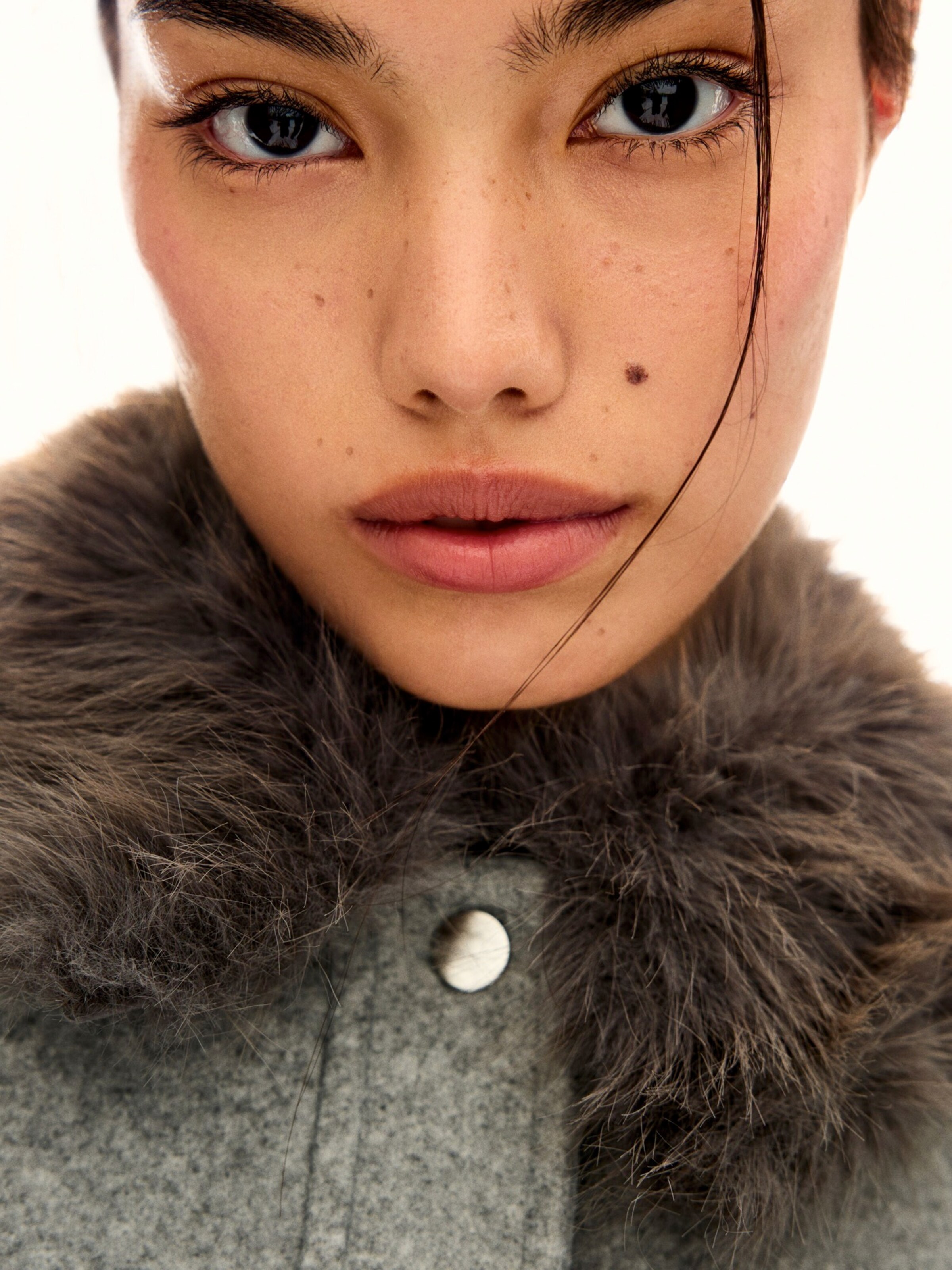 Giacca di mezza stagione di Bershka in grigio