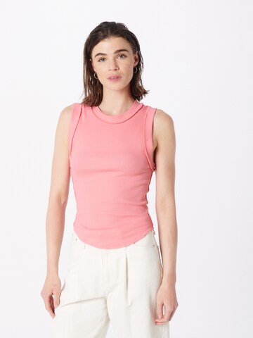 Free People Top 'KATE' in Roze: voorkant