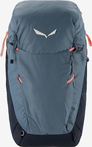 SALEWA Sports Backpack 'Alp Trainer 25L' in Blue: front