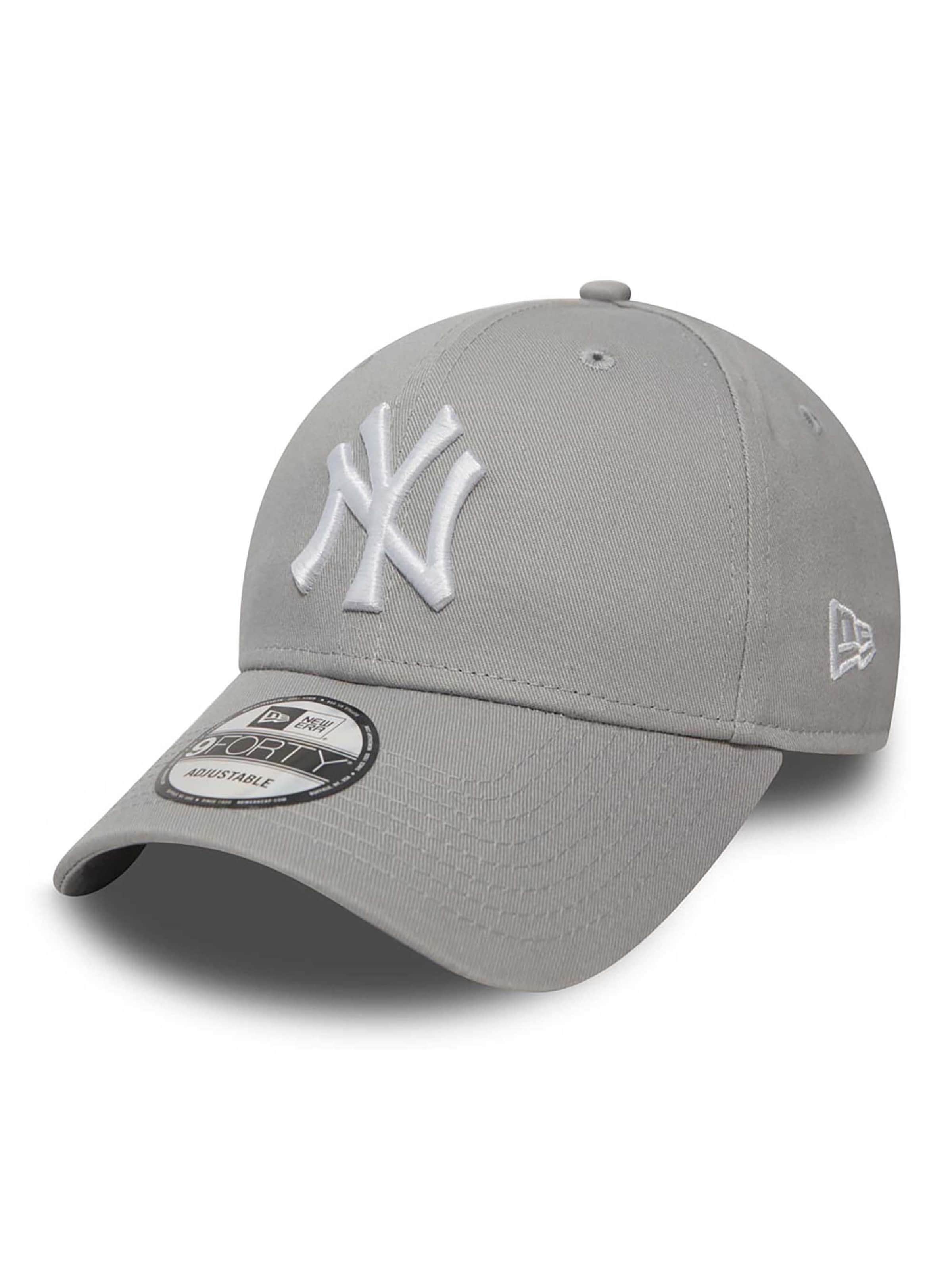 NEW ERA Cap '9Forty New York Yankees' in Grey: front