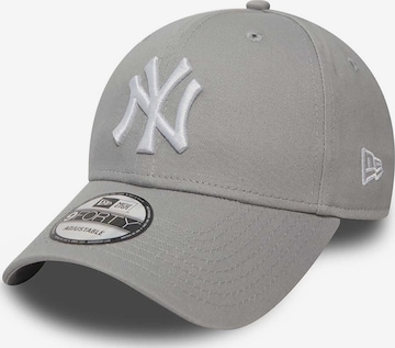 NEW ERA Cap '9Forty New York Yankees' in Grey: front