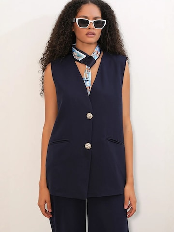 Gilet Bigdart en bleu : devant