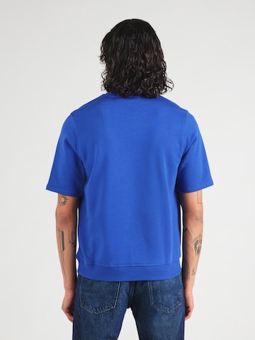 mėlyna Karl Lagerfeld Megztinis be užsegimo: galas