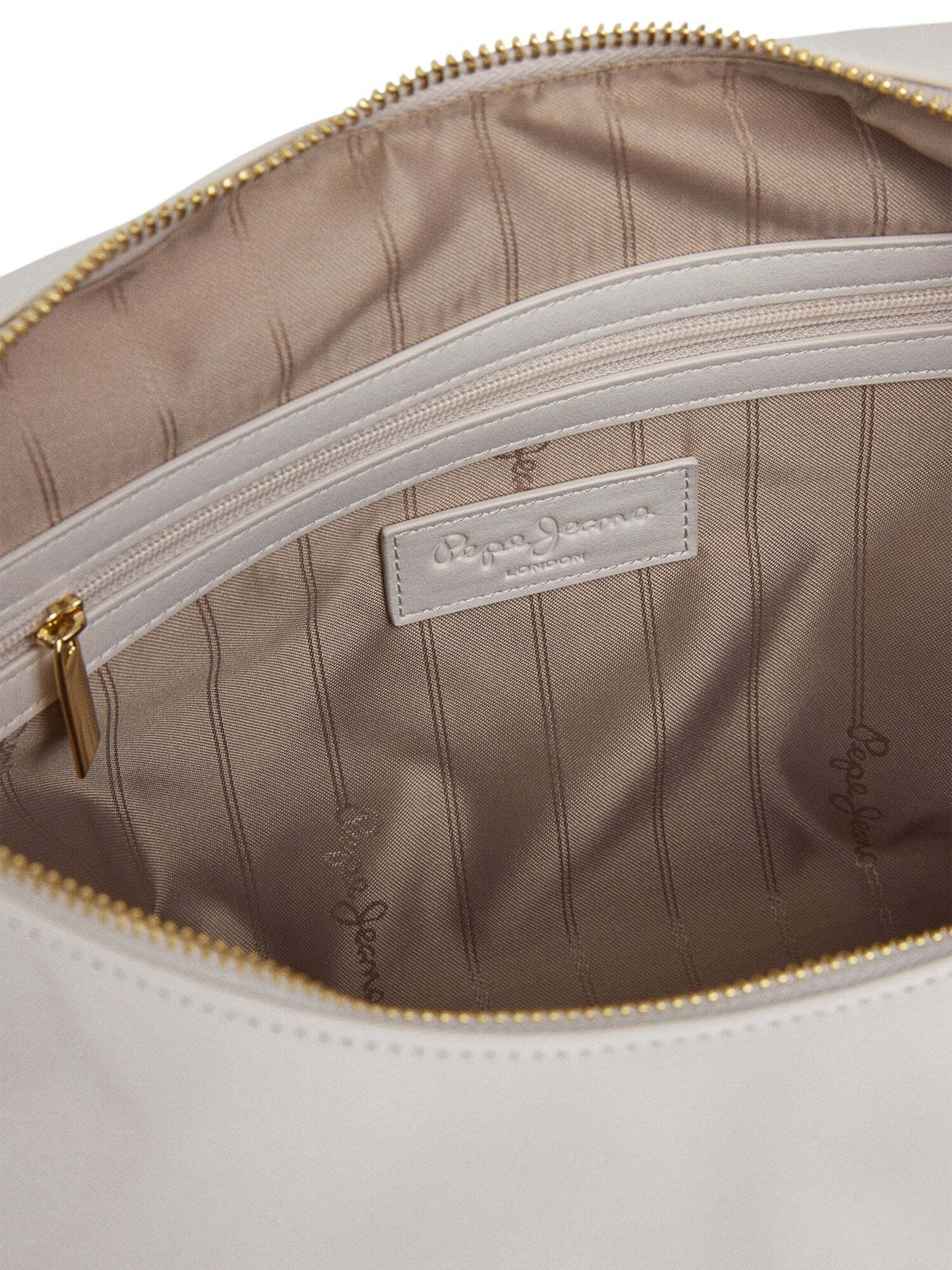 Pepe Jeans Handtas in Wit