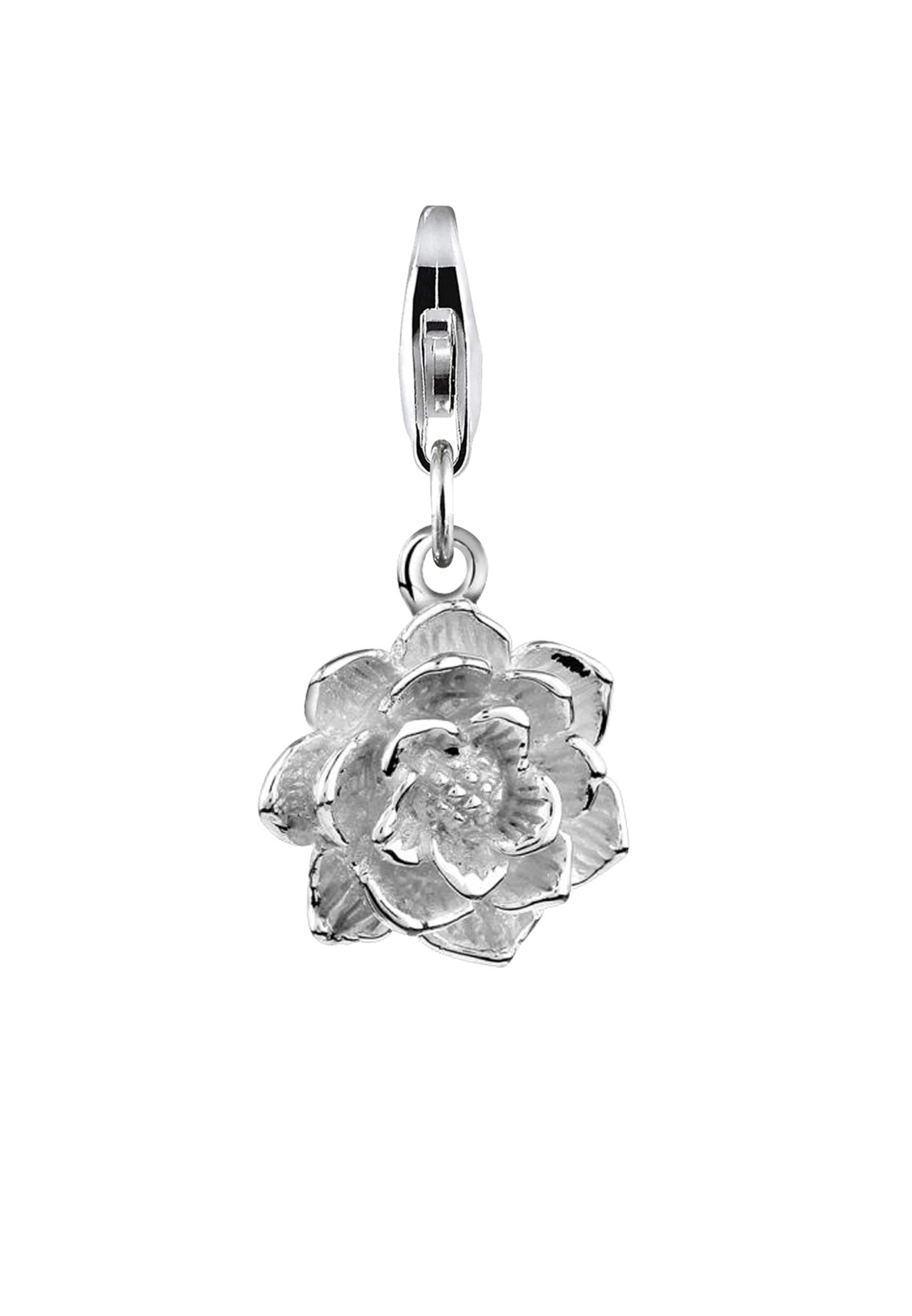 Nenalina Pendant 'Blumen' in Silver: front