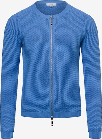 Marie Lund Strickjacke in Blau: Vorderseite