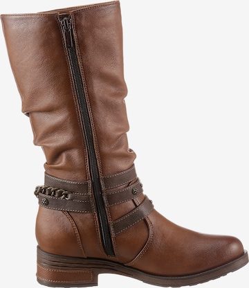 Bottes MUSTANG en marron