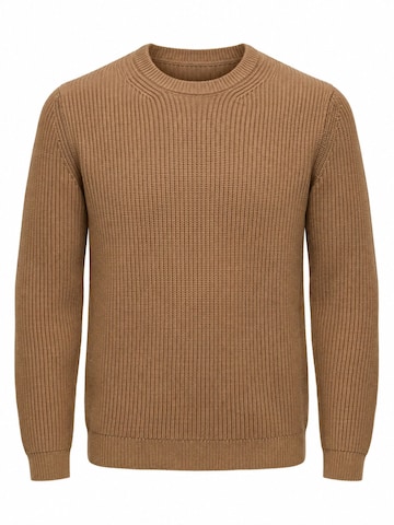 Grimelange Sweater in Brown: front