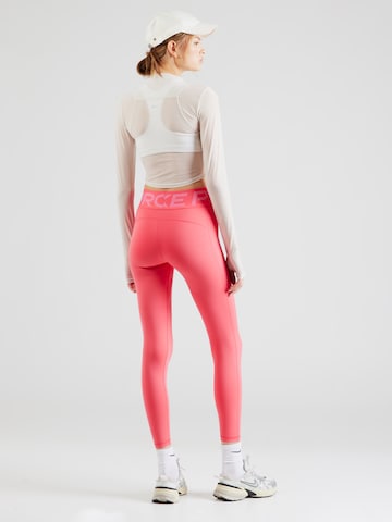 NIKE Skinny Sportsbukser i pink