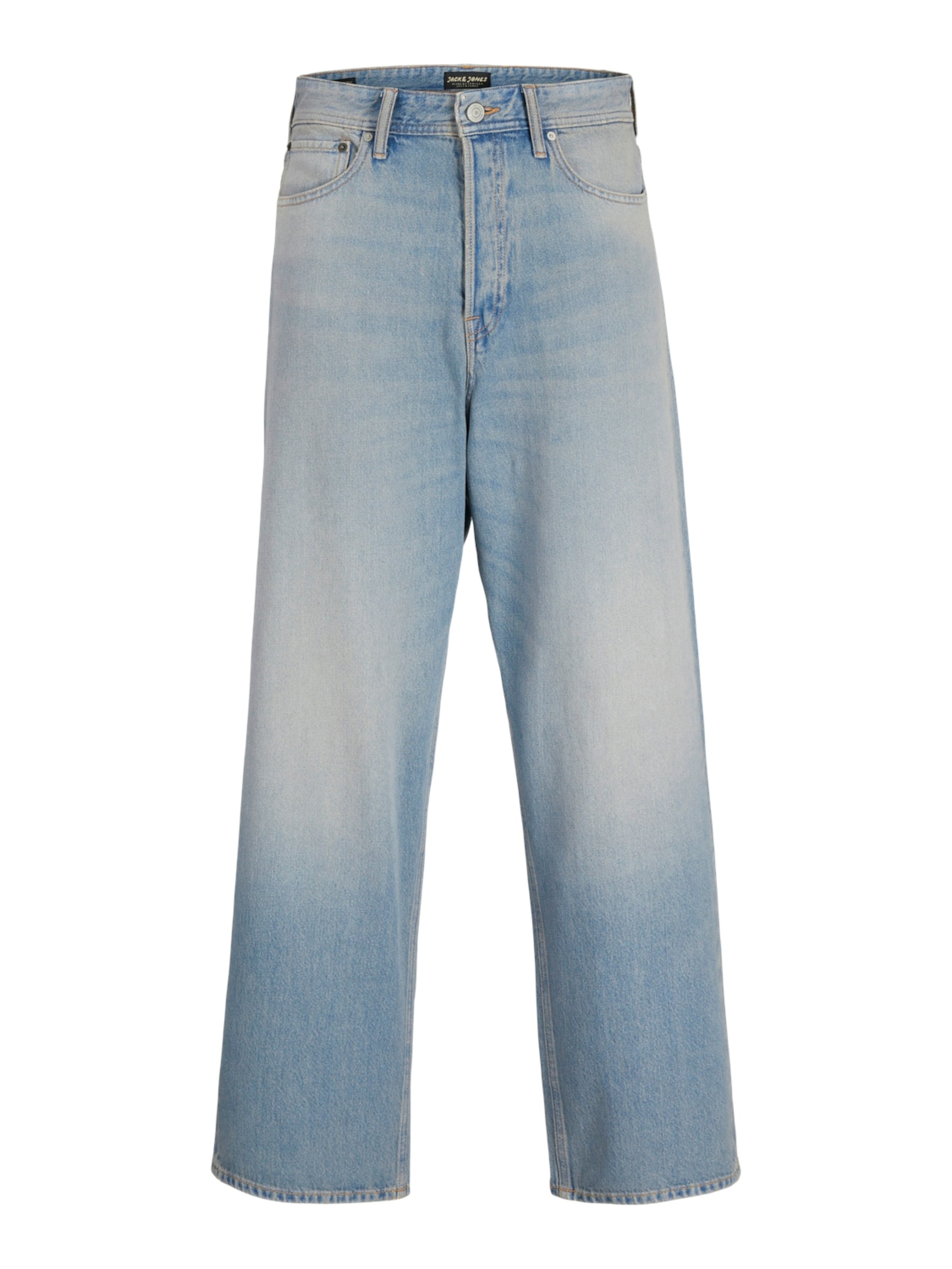 JACK & JONES Baggy Jeans 'JJIron JJOriginal' in Blue: front