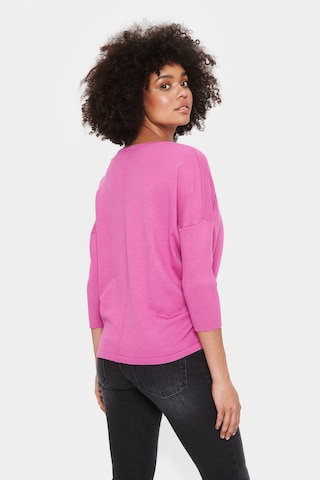 SAINT TROPEZ Pullover 'Mila' in Pink