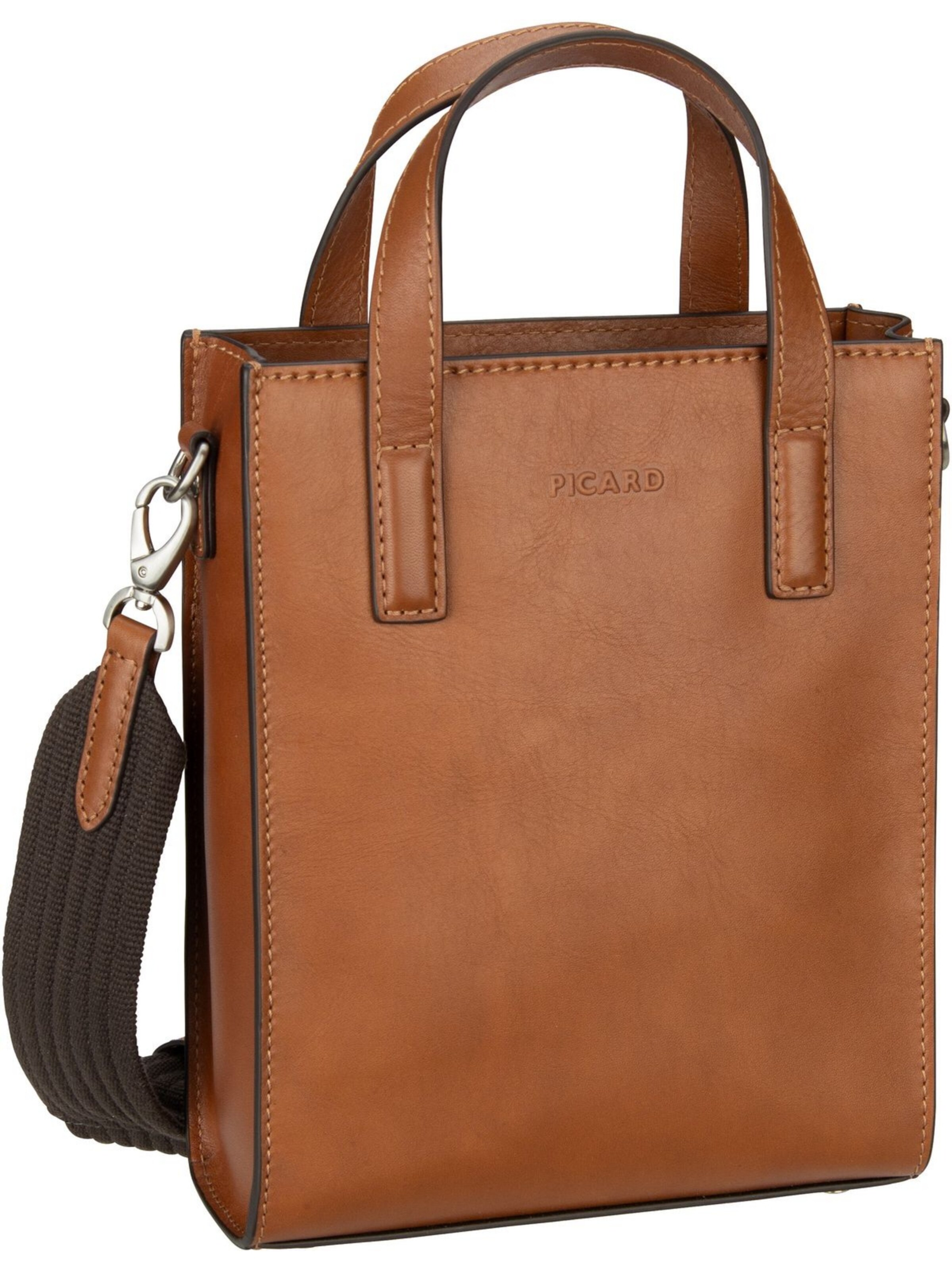 Picard Handtasche 'Toscana' in Braun: Vorderseite