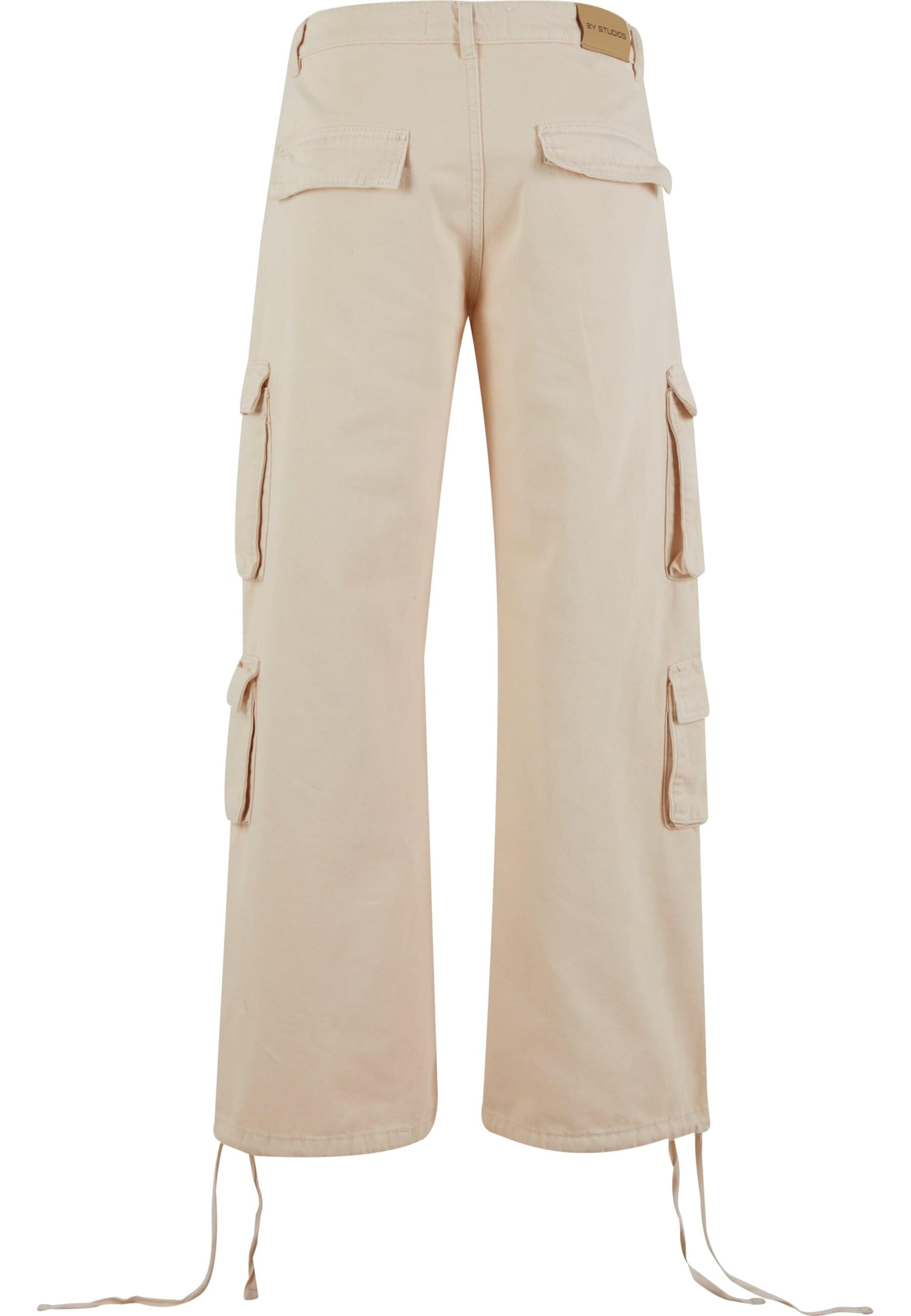 2Y Studios Свободный крой Брюки-карго 'Wega' в Бежевый