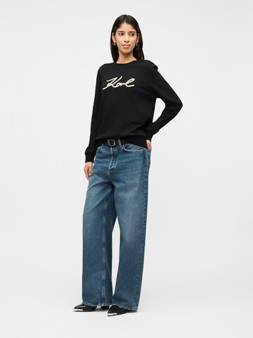 Karl Lagerfeld Sweatshirt in Schwarz