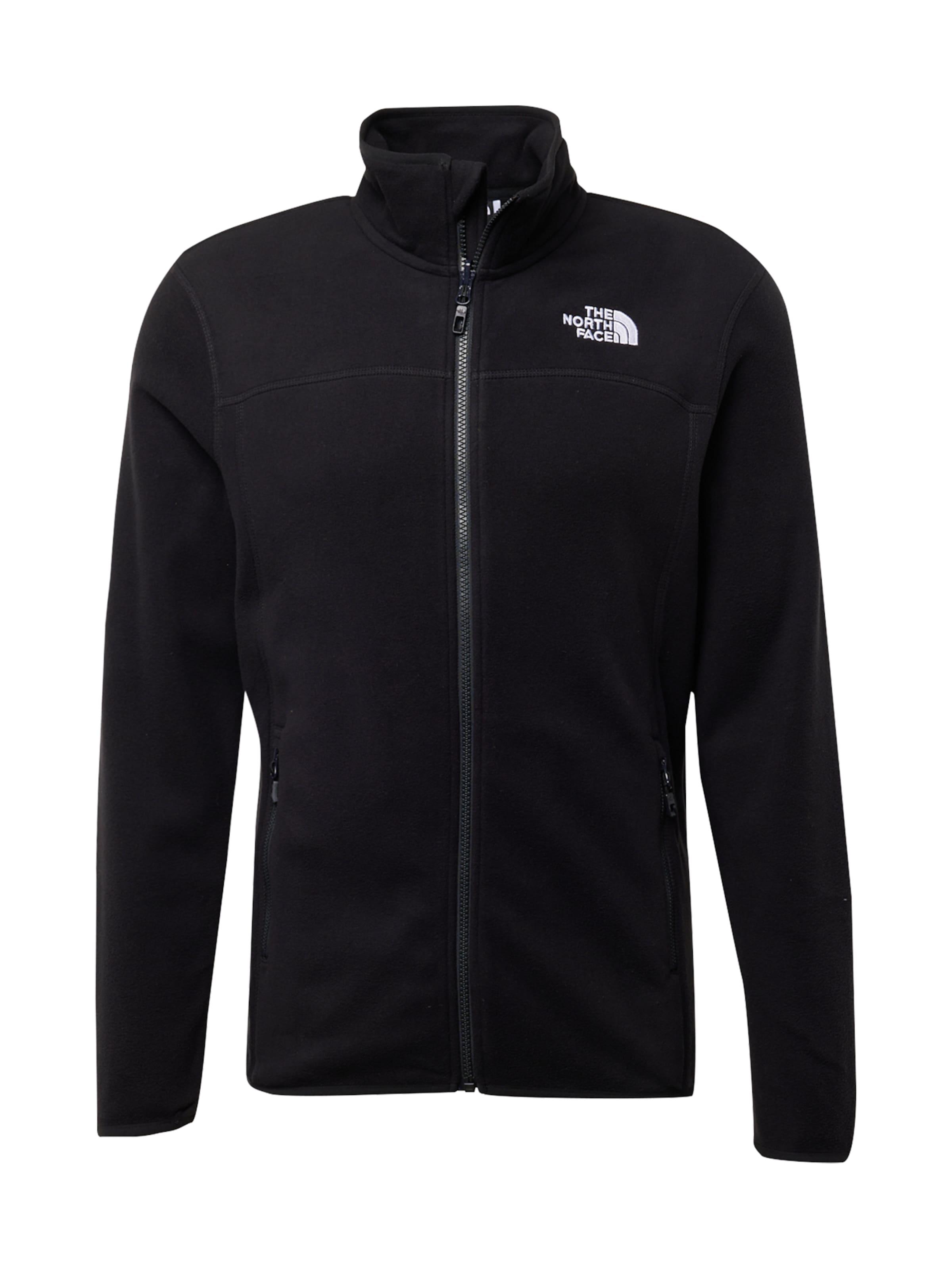 THE NORTH FACE Funktionsfleecejakke '100 Glacier' i sort: forside