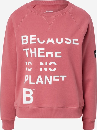 ECOALF Sweatshirt 'CILANTR' in pink / weiß, Produktansicht