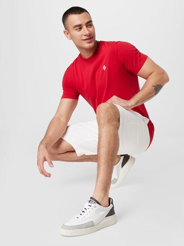 Superdry Performance Shirt in Red