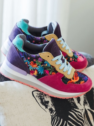 inkkas Platform trainers in Mixed colours