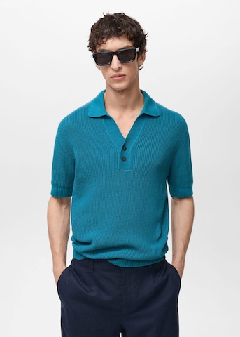 MANGO MAN Shirt 'Amari' in Green: front