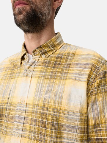 CAMEL ACTIVE Regular Fit Hemd in Gelb