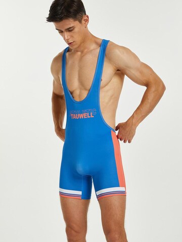 TAUWELL Athletic Underwear 'Fitness Wrestling' in Blue
