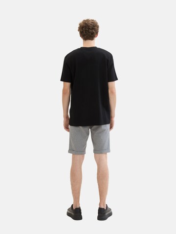 TOM TAILOR DENIM Slimfit Shorts in Grau