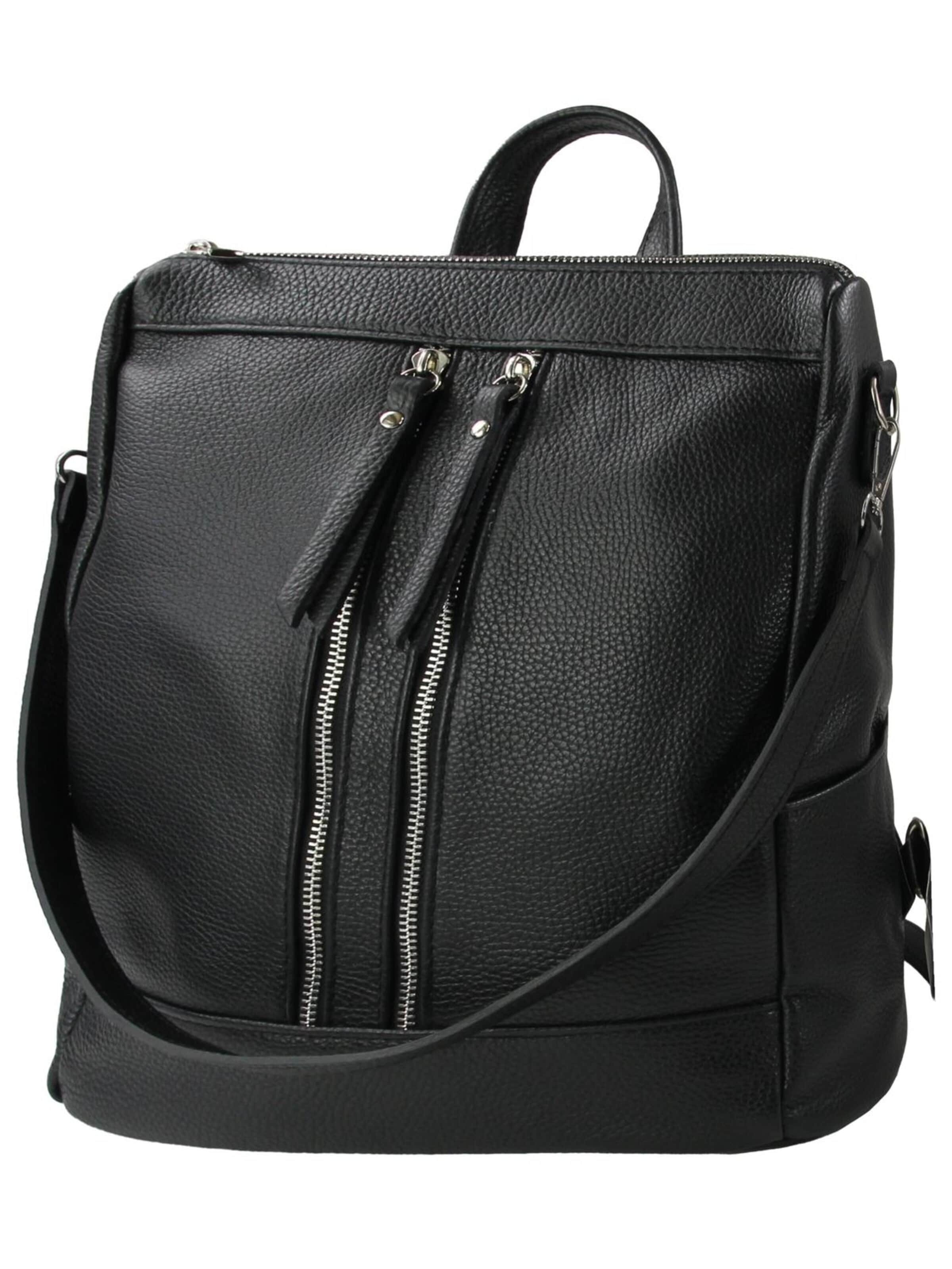 Toscanto - Mochila en negro: frente