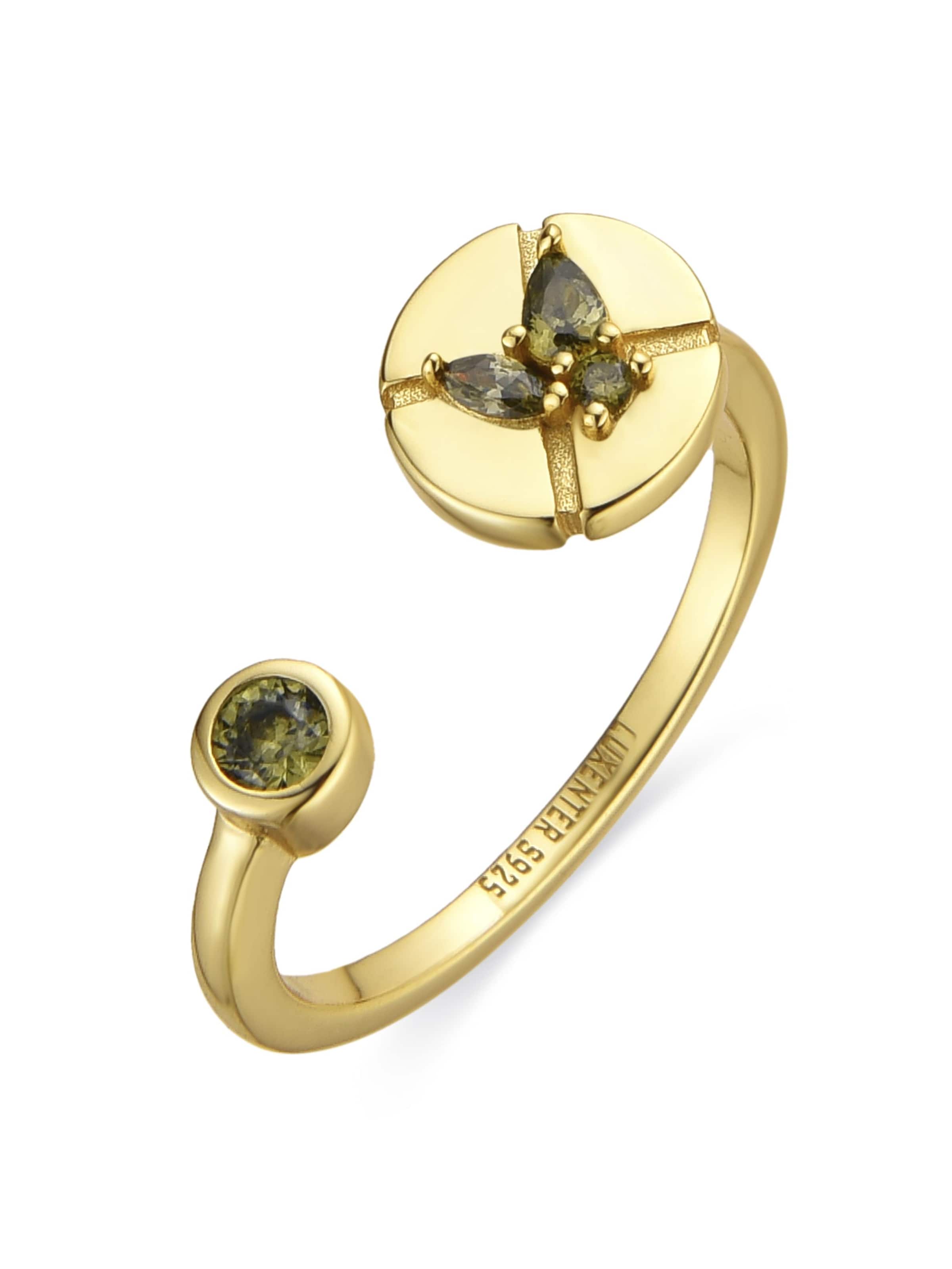 Luxenter Ring 'UFORE' i gul: forside