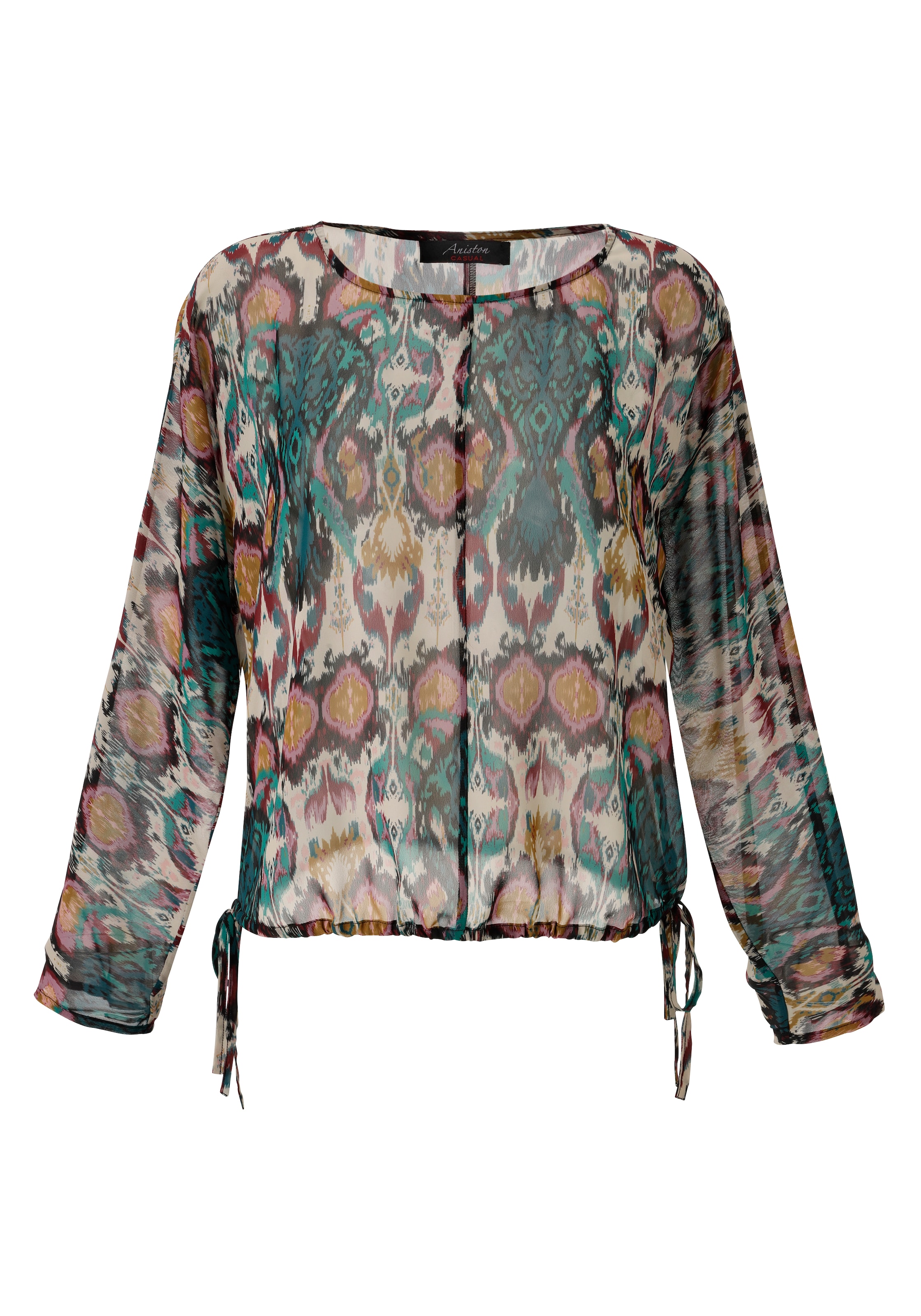 Aniston CASUAL Bluse in Mischfarben: Vorderseite