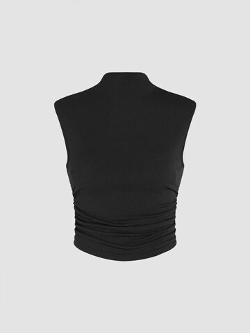 Hiccup Top in Black