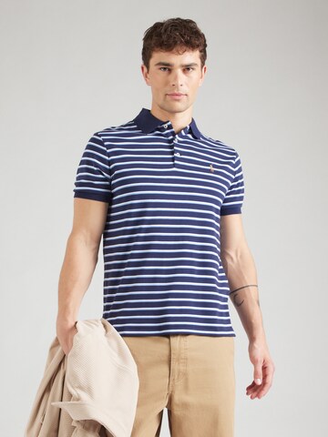 Polo Ralph Lauren Poloshirt in Blau: Vorderseite