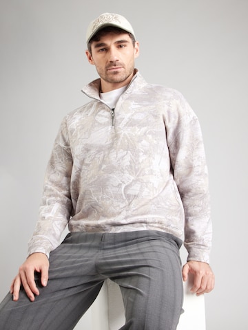 HOLLISTER Mikina - Biela: predná strana