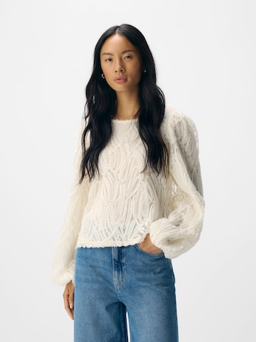OBJECT Blouse 'OBJLucie' in Beige: front