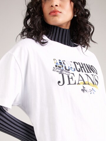 Moschino Jeans Kleid in Weiß