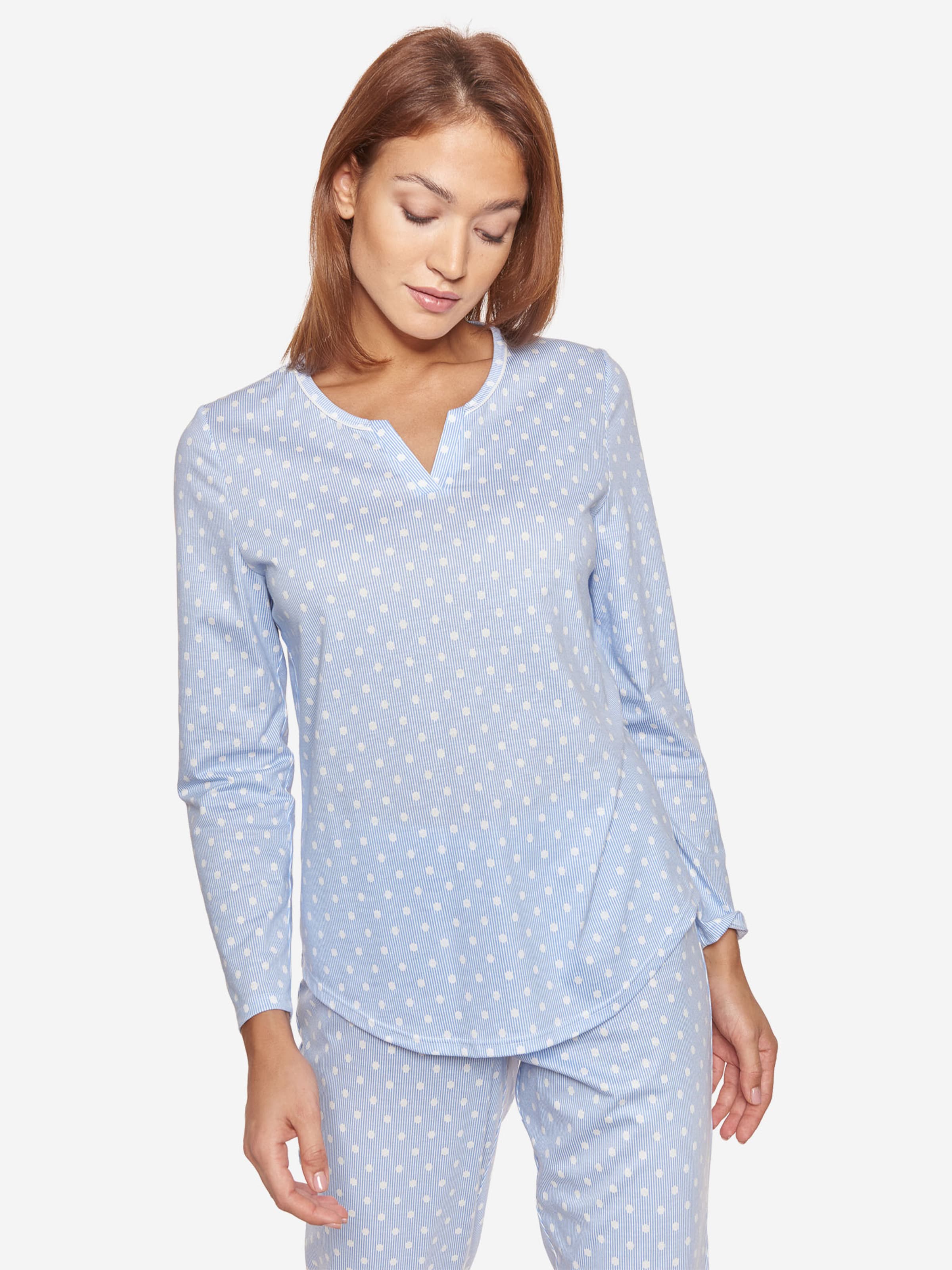 Rösch Pajama ' Mustermix ' in Blue