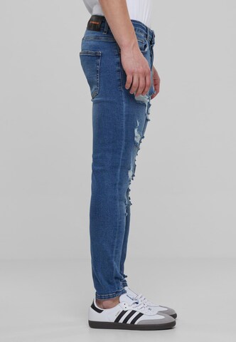 2Y Premium Skinny Jeans in Blau