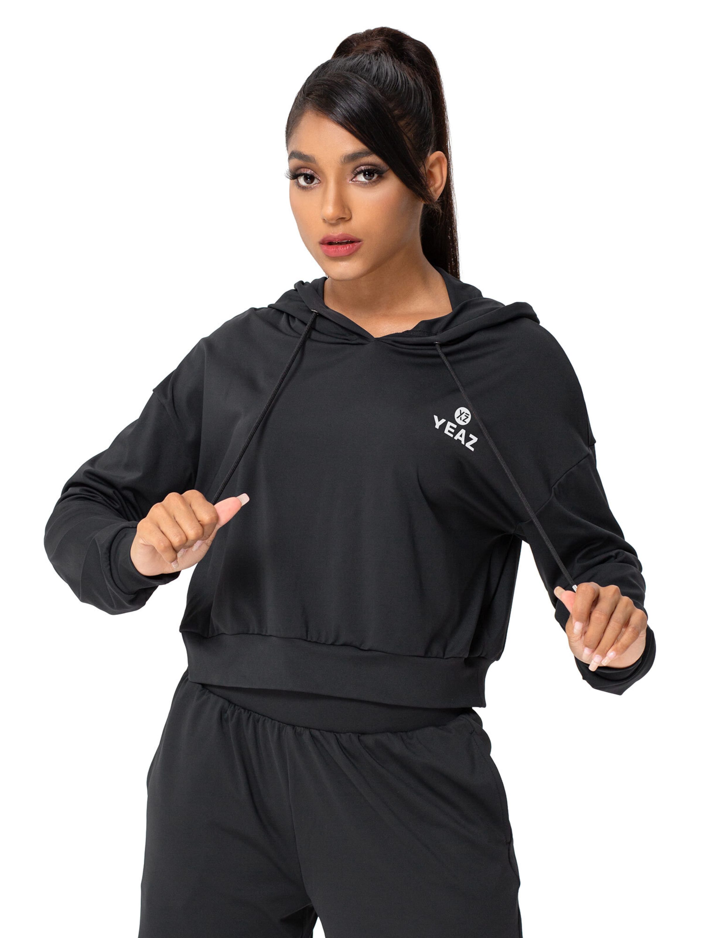 YEAZ Спортивный свитшот 'Mood' в Черный