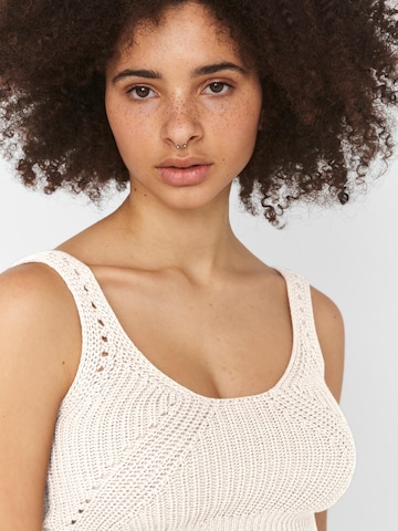 Noisy may Knitted Top 'Alonso' in White