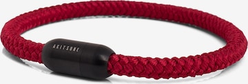 Akitsune Bracelet 'Silvus' in Red: front