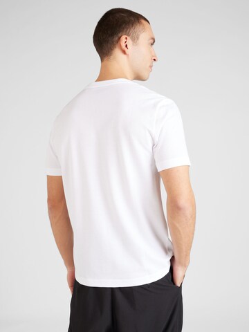 T-Shirt 'Tiburt' BOSS en blanc