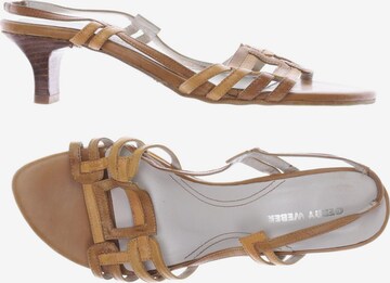 GERRY WEBER Sandals & High-Heeled Sandals in 37 in Beige: front