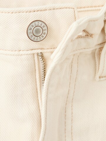 Barrel Jean 'BET' MANGO en blanc