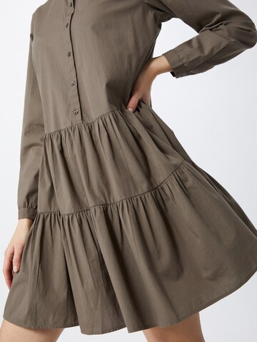 VERO MODA Shirt dress 'Delta' in Grey