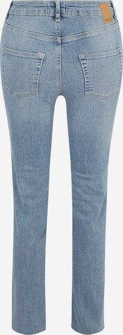 Pieces Tall Regular Jeans 'DELLY' in Blauw