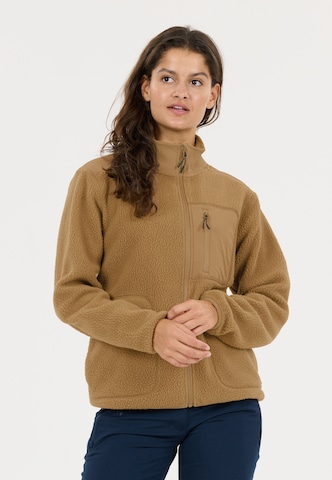Whistler Fleecejacke 'Felis' in Grün: Vorderseite
