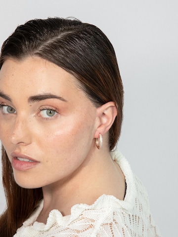 Boucles d'oreilles 'Olide' Luxenter en or : devant