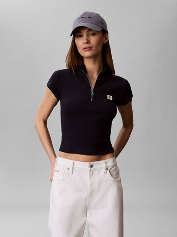 Calvin Klein Jeans Regular Shirt in Blauw: voorkant